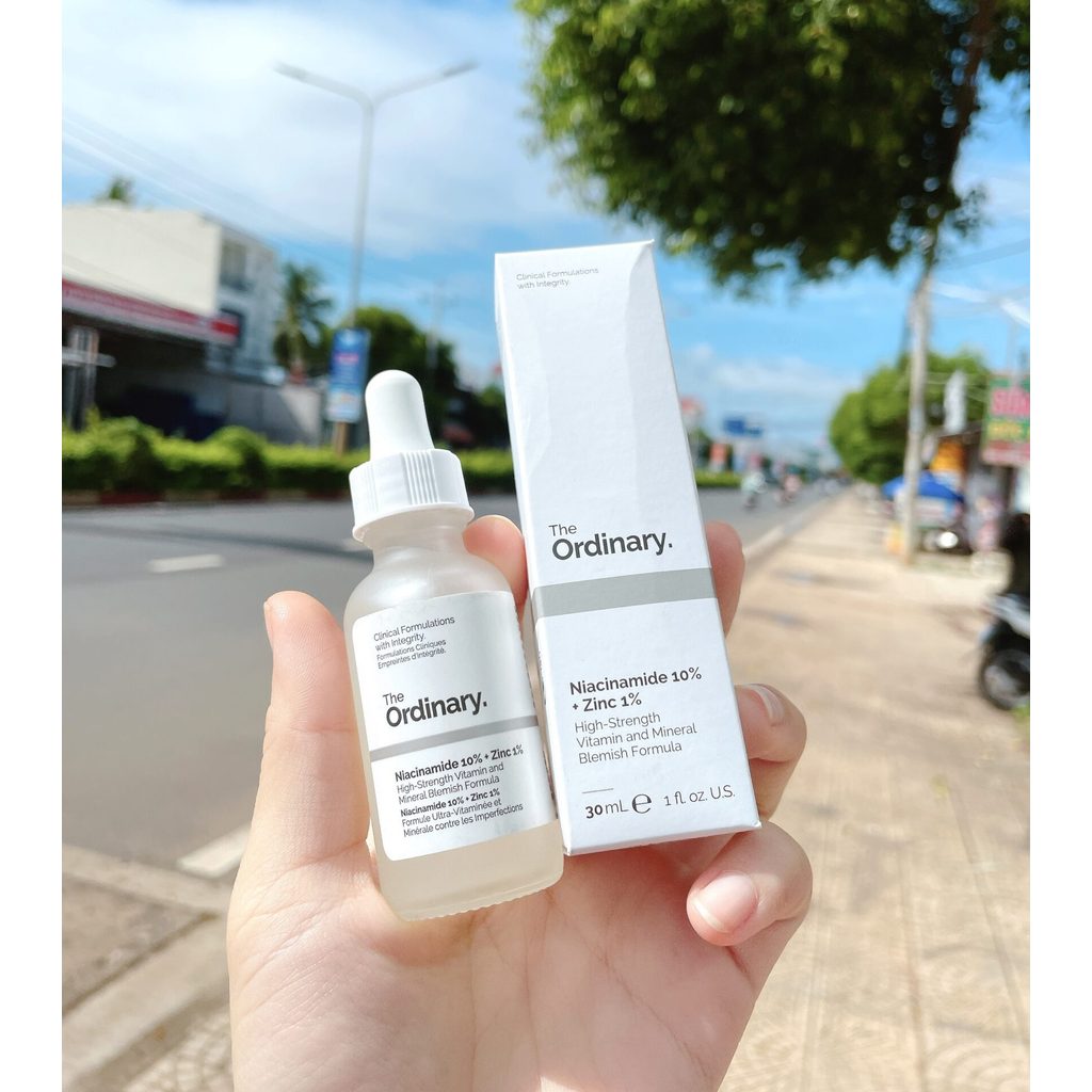 The Ordinary serum Niacinamide 10% + Zinc 1% và peel ordinary 30% giảm mụn,nám,trắng da 30ml-003