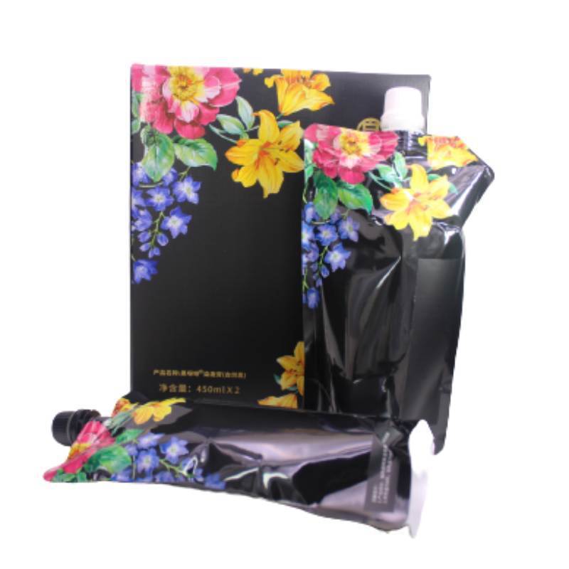 Spot Goods#Xuanyi Baihua Aromatherapy Black Hair Cream, Plant-Based Hair Dye, Natural Black, Can Be 