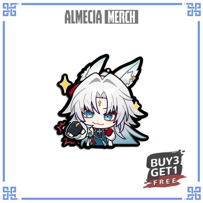 Gantungan Kunci Honkai Star Rail Feixiao / Keychain Acrylic HSR Feixiao / Ganci Honkai Feixiao - Fei