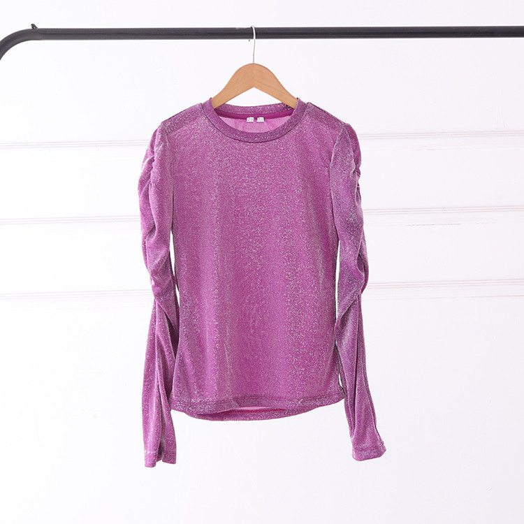 E37-4 - Áo Thun Nữ Polyester Sáng Màu, Cổ Tròn, Form Slim-Fit Sale