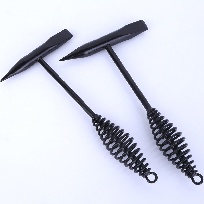 Lò Xo Búa Nhọn Búa Lò Xo Tay Cầm Máy Hàn Búa Khử Rỉ Hàn Búa Làm Đen Chống Rỉ Lò Xo Búa QWGI