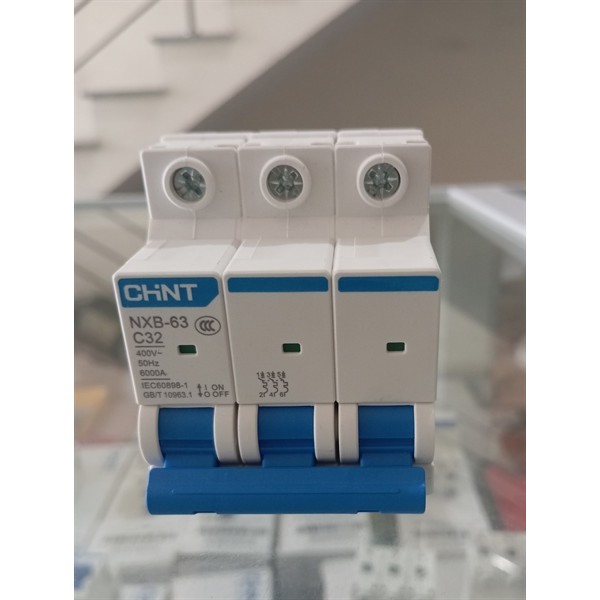 Aptomat MCB 3 Pha CHINT NXB3-32 – 32A
