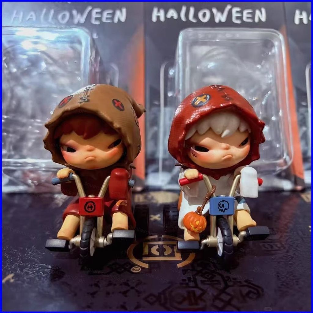 SQ3 POP MART Hirono Halloween Series Sáng Tạo Dễ Thương Nhân Vật Hành Động Hộp Mù Để Bàn Trang Trí Q