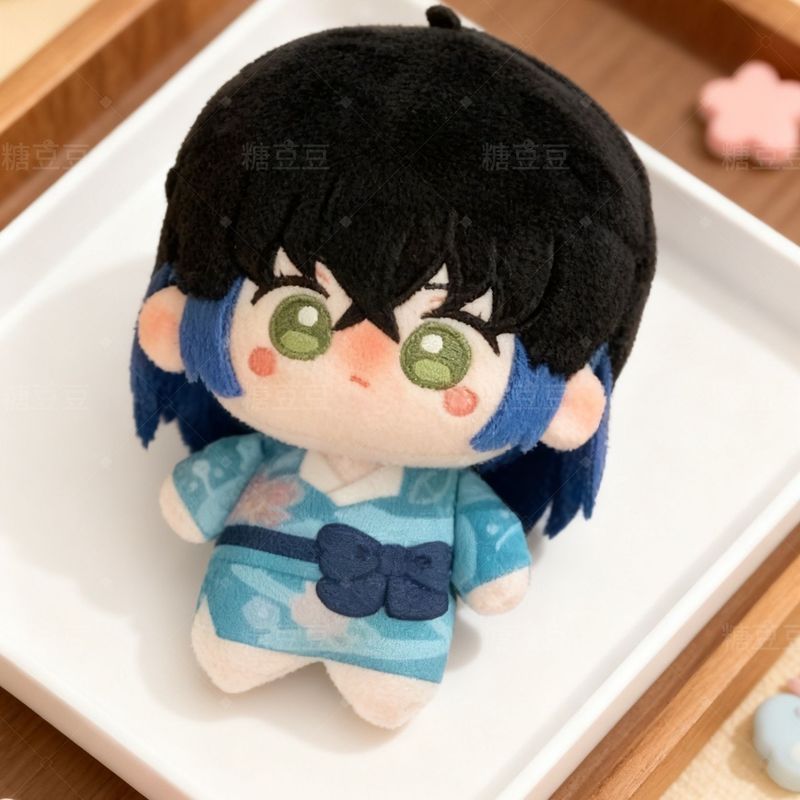 【Fast shipping】MỚI Demon Slayer 10cm Anime Doll Sang Trọng Búp Bê, Nhồi Bông Shinazugawa Sanemi Tomi