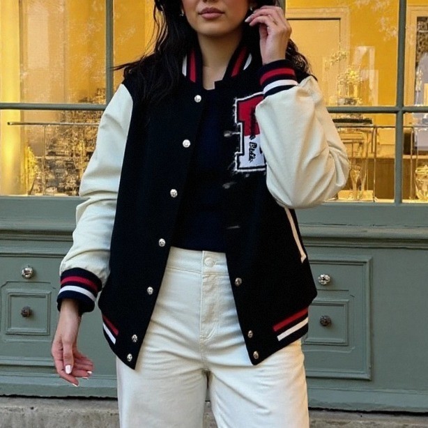HUMAN MADE Spot Goods Japanese-style trendy retro autumn and winter baseball jacket with embroidery,