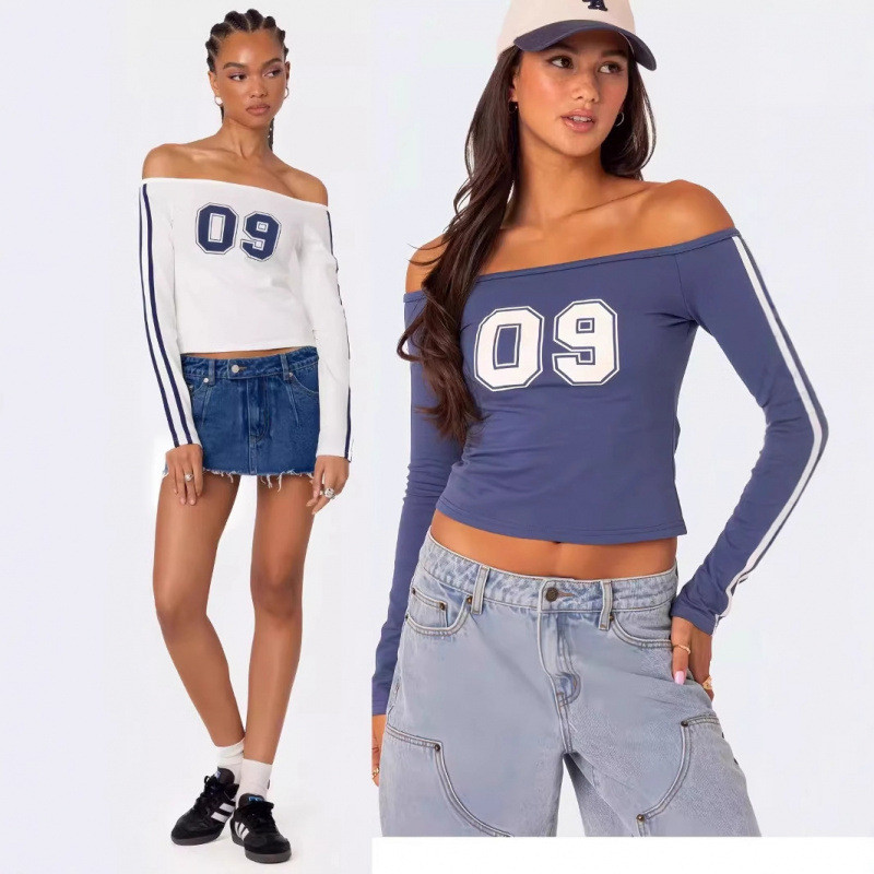 JPEN Edikted American Retro Women's Summer, Autumn, and Winter Official Store V Collar Y2K Double st