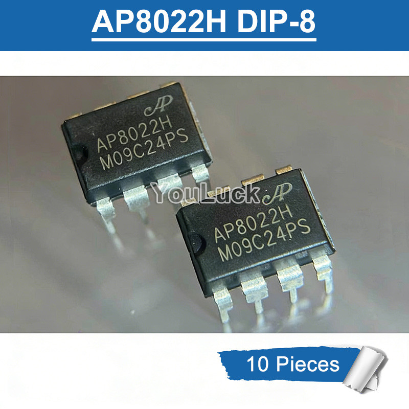 10 Chiếc AP8022 AP8022H DIP-8 AC-DC Bộ Điều Khiển Bộ Chuyển Đổi Chip IC Mới Ban Đầu