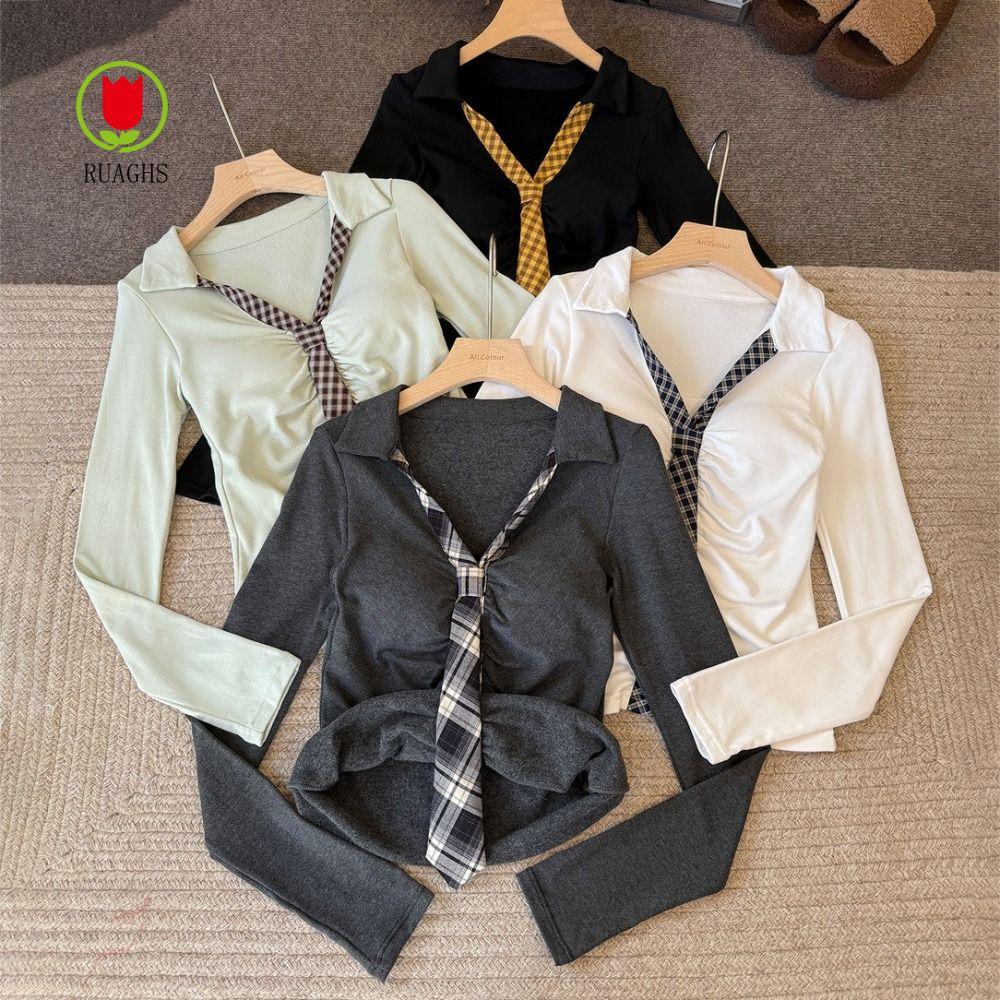 AoCropTop và Áo Thun Cổ Polo Nữ, Chất Liệu Cotton & Lưới, Phong Cách Cá Tính