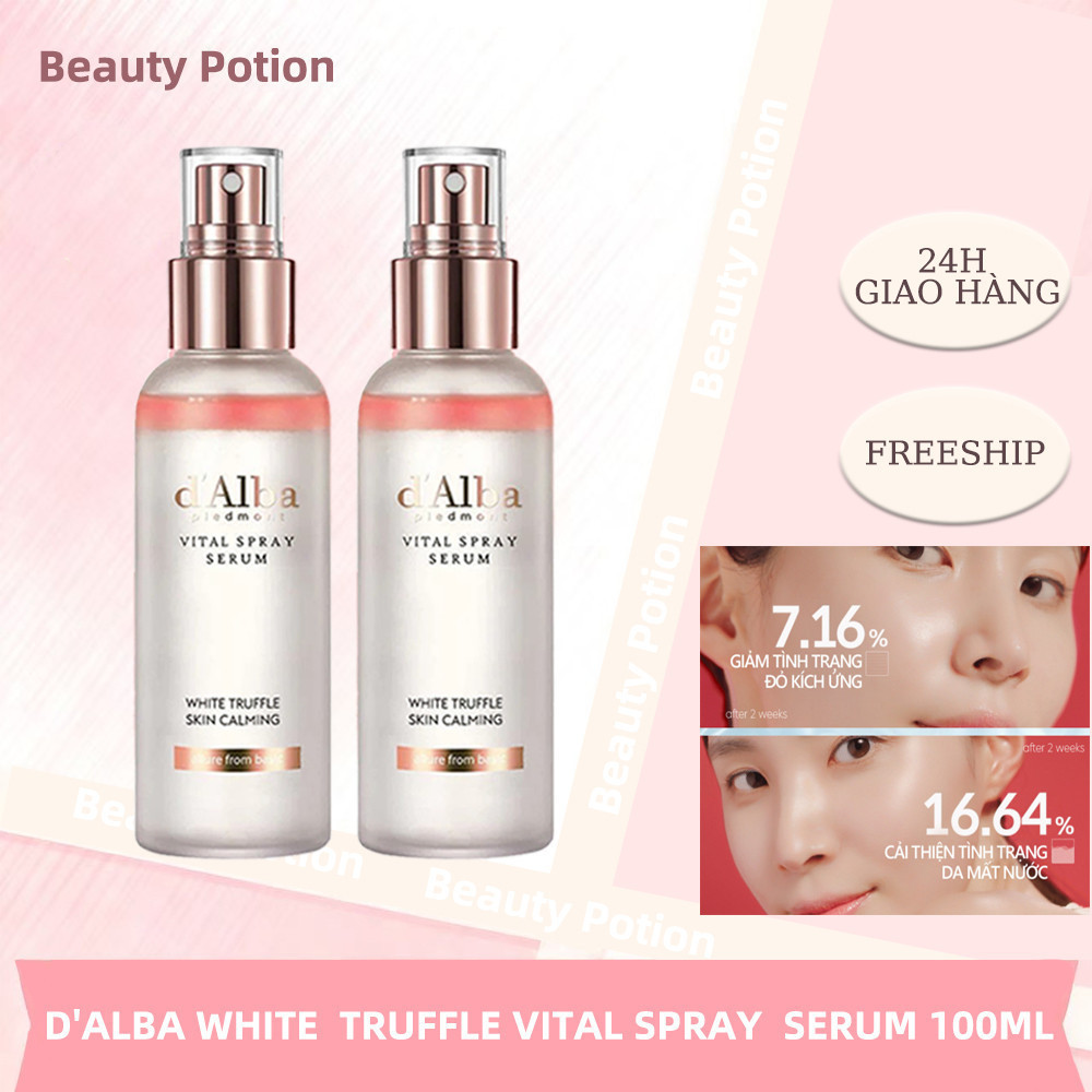 Xịt Dưỡng Tinh Chất D’Alba Chính Hãng – Dưỡng Da Mịn Màng, Sáng Khỏe, Tự Nhiên