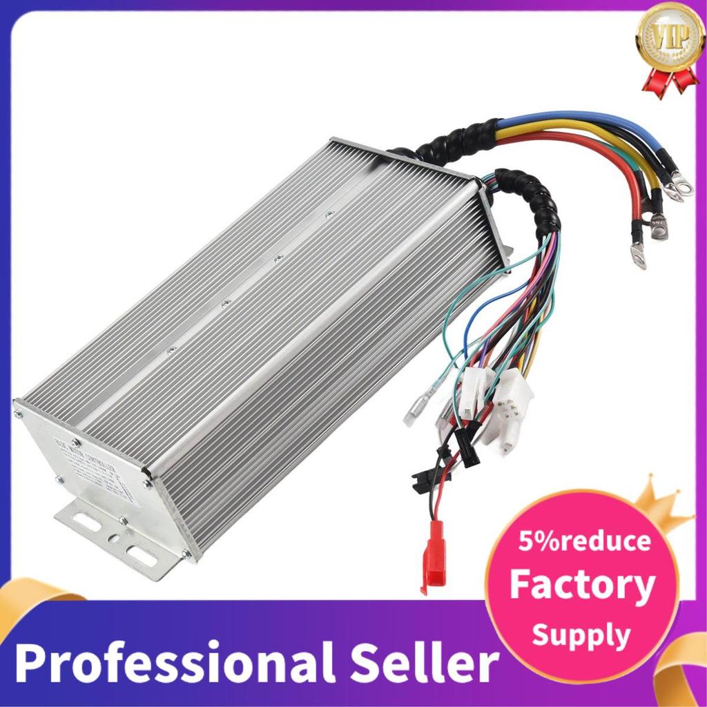 Bộ điều khiển FOC ba bánh 48V-72V 5000W, Xe pin, Bộ điều khiển động cơ không chổi than thông minh, X