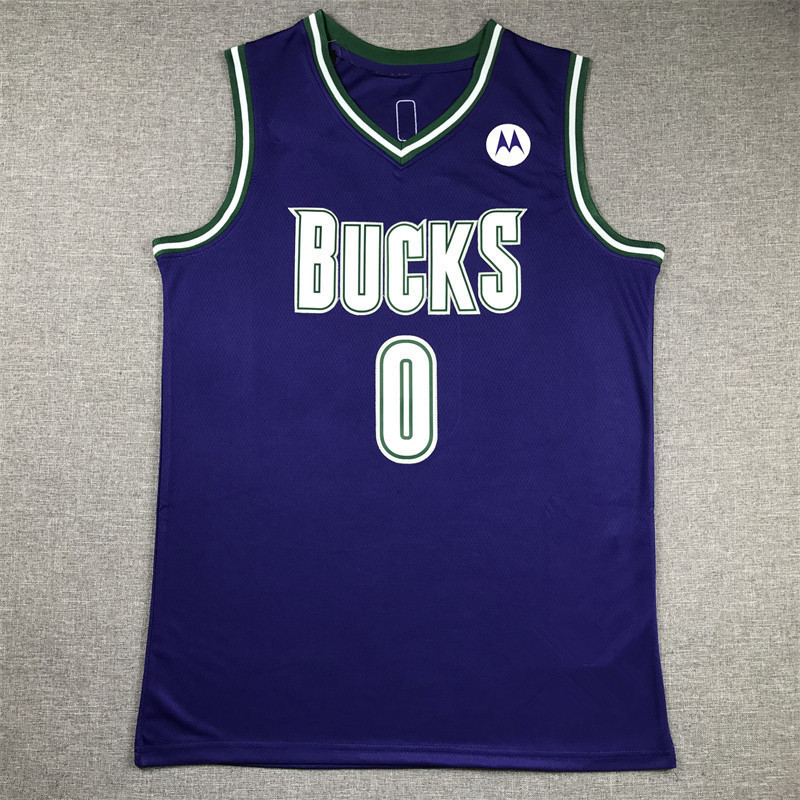 Áo bóng rổ màu tím thêu đẹp,ideal cho luyện tập và thể thao.