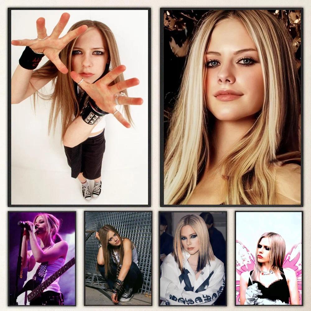 Pc Avril Lavigne Poster Tự Dính Chống Thấm Nước Nghệ Thuật Miếng Dán Cho Quán Cà Phê Thanh Phòng Tra