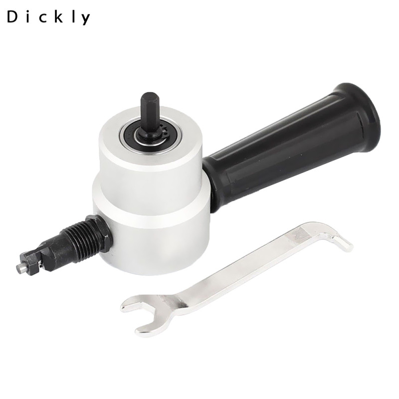 360 Kim Loại Đầu Cắt Đôi Tấm Nibbler Cưa Dụng Cụ Khoan YT-160A