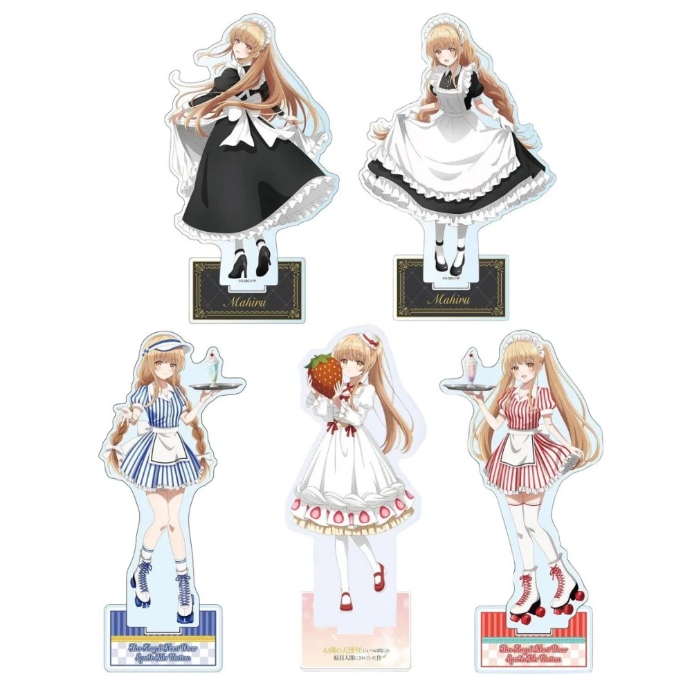 Standee Anime Thiên Sứ Nhà Bên Mahiru Shiina Mô Hình Mica Acrylic The Angel Next Door Trang Trí Deco
