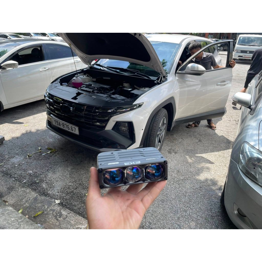 Bi led trợ sáng Aozoom EXTRA 3 4 theo xe HUYNDAITUCSON, Bi gầm trợ sáng EX 3, EX4 TUCSON