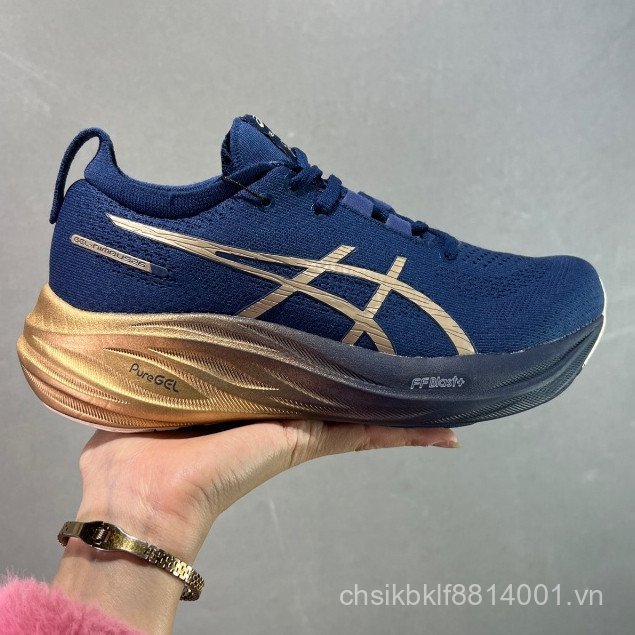 Gel Nimbus 26 Giày Chạy Bộ Nam Nữ Nimbus 26 Giày Thể Thao Hấp Thụ Sốc 1011B946-400- & & & YZDO