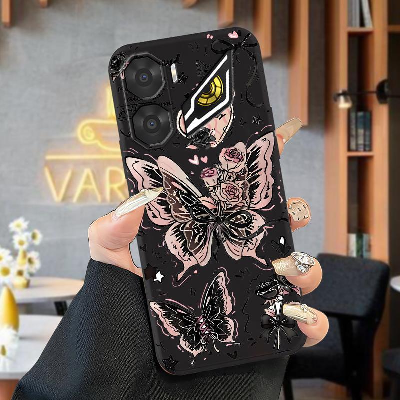 Ốp Lưng Cho ZTE Nubia Neo 3 GT Nubia Music Music Music 2 Neo 2 5G Neo 3 5G Neo 5G Bướm Thiết Kế Hoa 