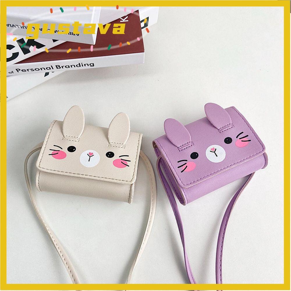 Túi đeo chéo GUSTAVA Kids Bunny Baby Girls Boy Túi dây rút