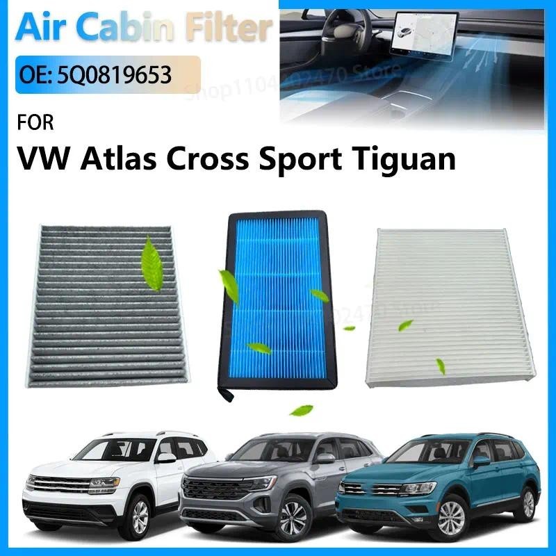 Ô Tô Cabin Lọc Không Khí Cho Volkswagen VW Tiguan MK2 AD BW VW Atlas Cross Thể Thao Phụ Kiện Tân Tra