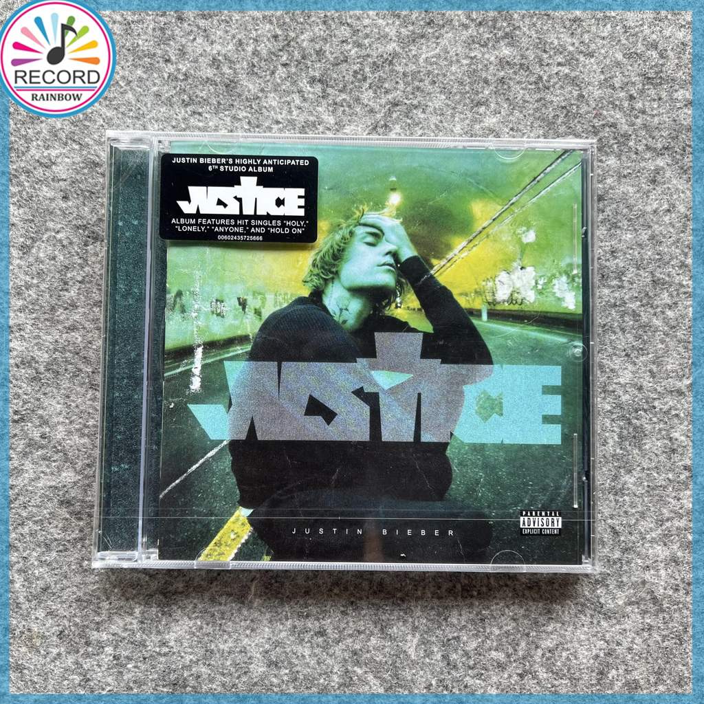 Justin Bieber Justice Original CD Brand New Album [Sealed] LST