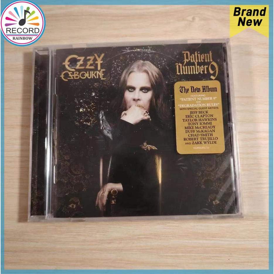 Album CD Ozzy Osbourne Patient Number 9 [Đã niêm phong] IP0099 -PH2 hoàn toàn mới
