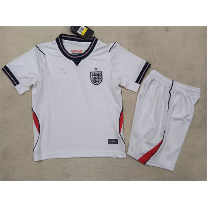 Bộ jersey trẻ em 16-30 tháng tuổi, thiết kế thể thao giống England Jersey sân nhà