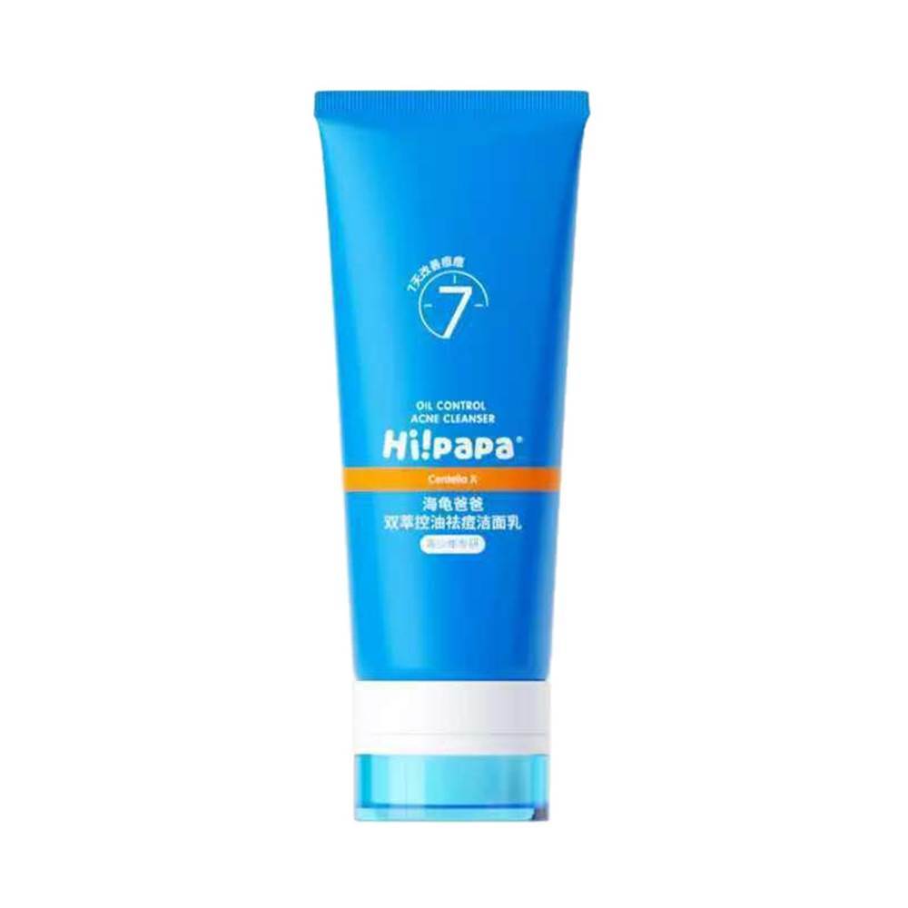 HiPapa Oil Control Face Cleanser, Remove Excess Oil & Pimple, Refreshing Non-Drying Foam Wash 3.