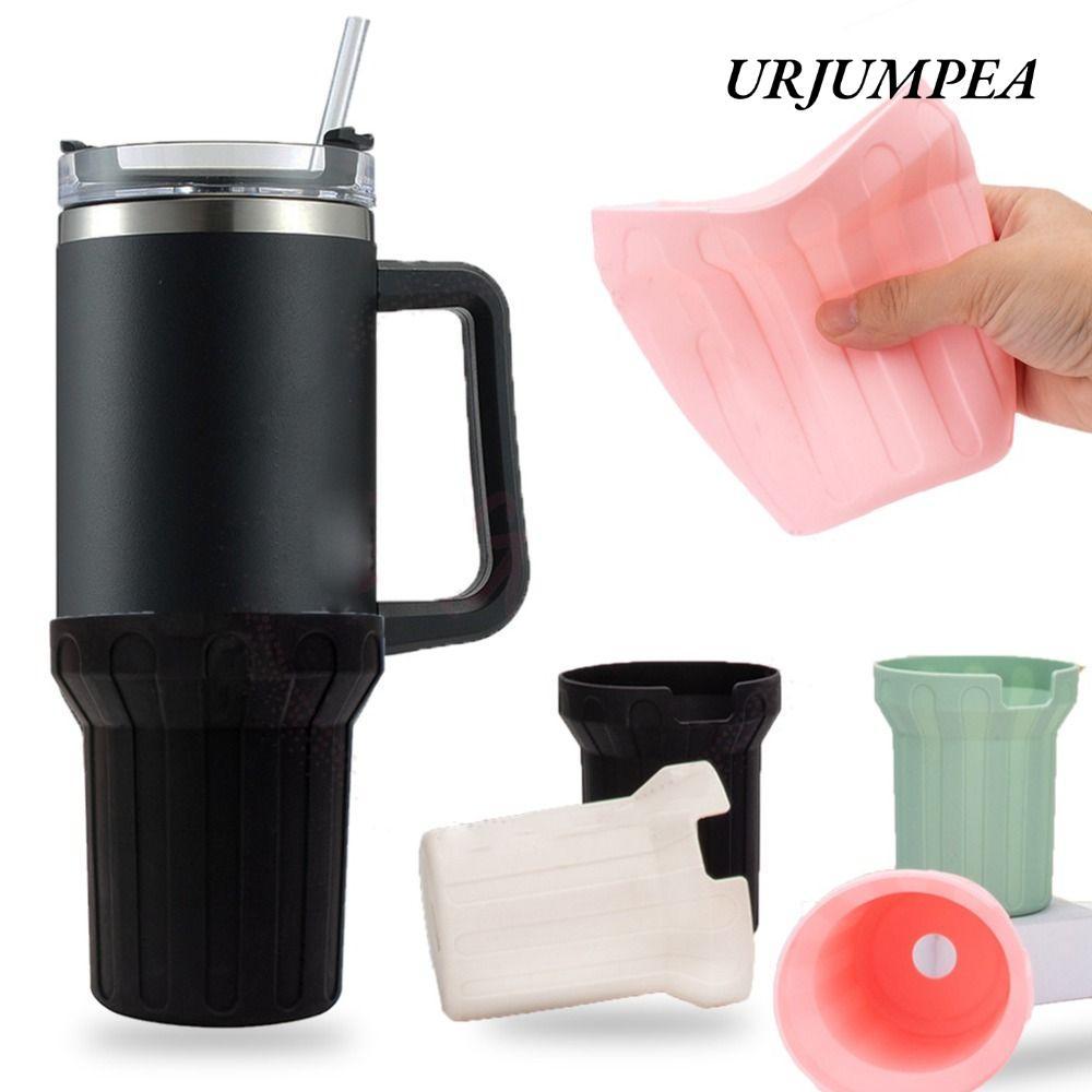 URJUMPEA Tumbler Đáy Boot, Tay Bảo Vệ Bình Nước, Tumbler Phụ Kiện Silicon Chống Trơn Trượt Thảm Cốc 