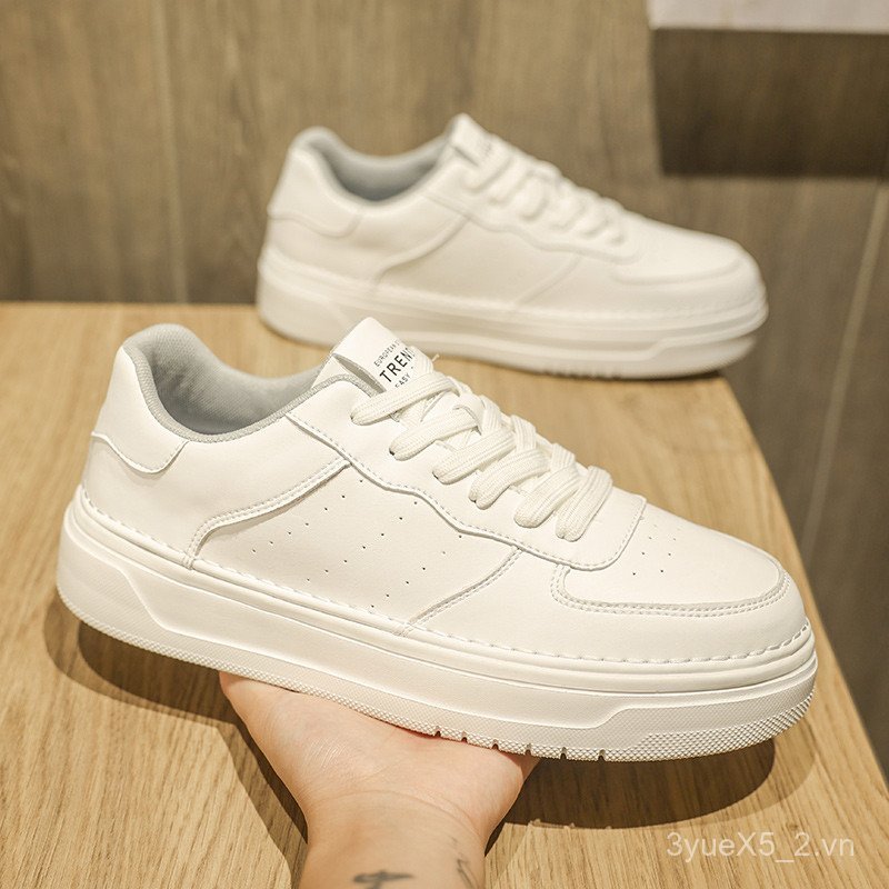 Fuyuan Can All-Match Microfiber White Shoes Ưu đãi đặc biệt