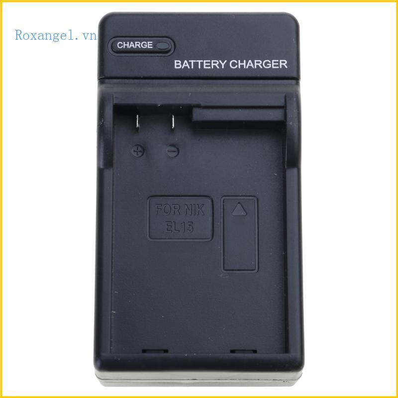 Bộ sạc ROX cho máy ảnh EN-EL15 EN EL15 ENEL15 cho D600