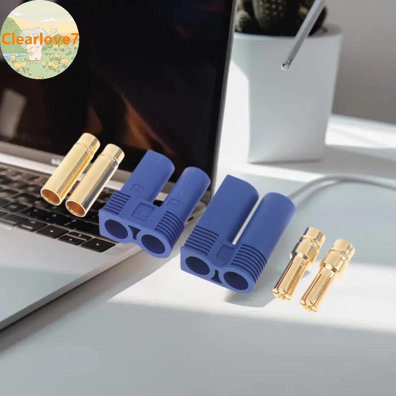 Clearlove 5 / 10 Cái Nam Nữ Mạ Vàng Chuối Cắm EC5 Bộ Kết Nối Cho RC Mạch Nam Nữ Viên Đạn Phần VN