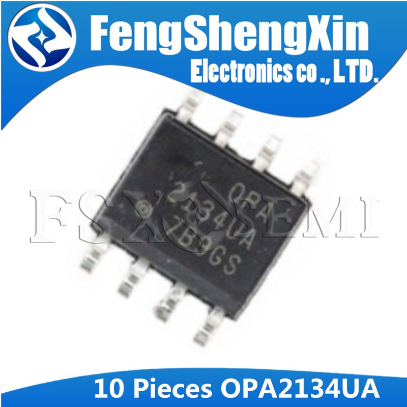 10 Cái / lốc OPA2134UA SOP8 OPA2134 SOP OPA2134U 2134UA SOP-8 Sốt âm thanh đôi op-amp IC chip