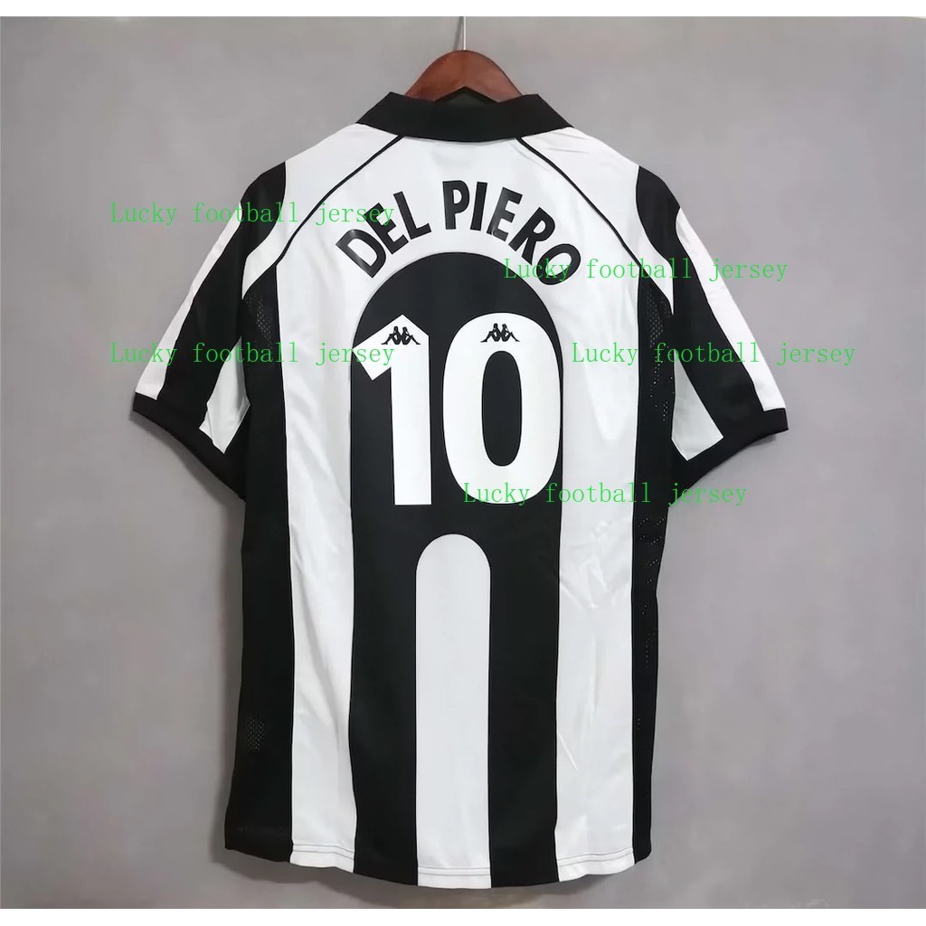 1997-1998 Juventus Home SIZE S-2XL Áo bóng đá retro retro chất lượng cao S-2xl