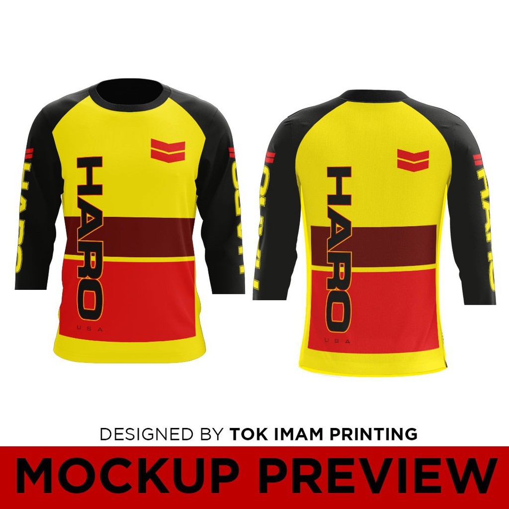 Áo thun nam Haro M Bmx USA USA Bmx Áo thun Jersey