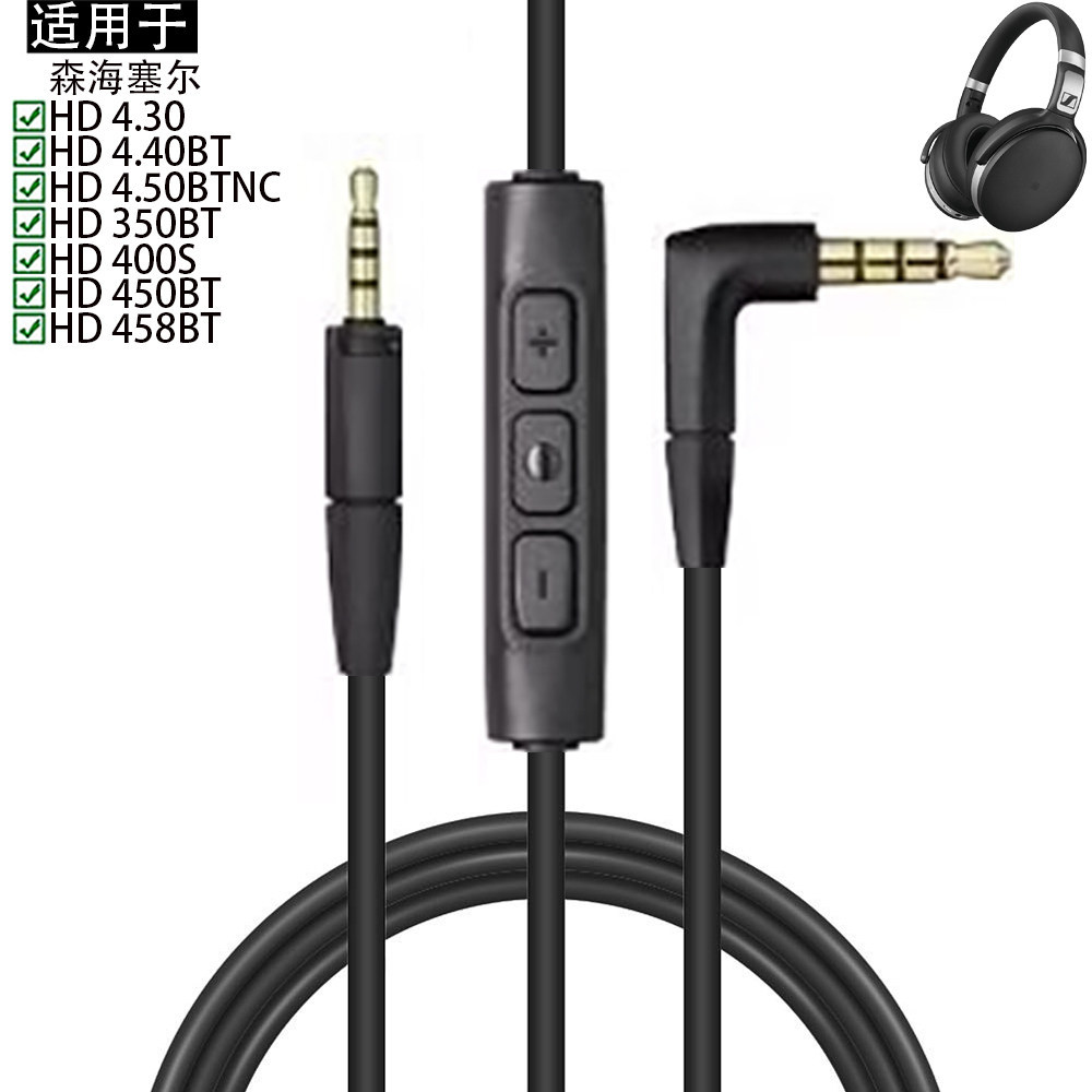 Thích hợp cho Sennheiser Sennheiser HD 4.30 4.30 i 4.30g 4.40 BT 4.50 BTNC 350BT 400S 450BT 458BT Cá