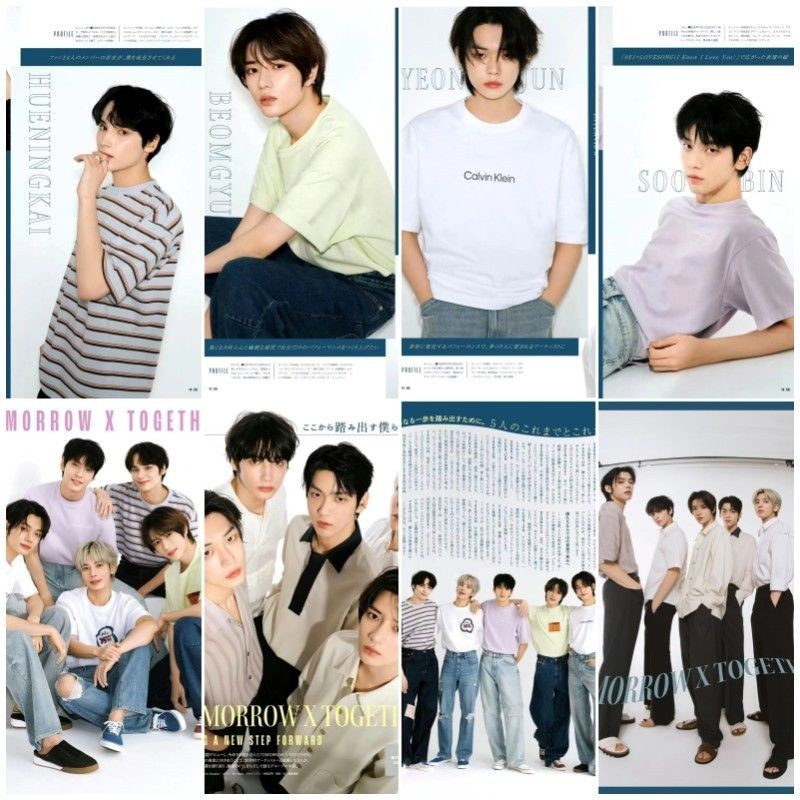 TXT Tạp Chí Hình Ảnh Báo Dán Công Cộng Poster Dán Tường Tranh Trang Trí Ngôi Sao Hàng Hóa 0107501#