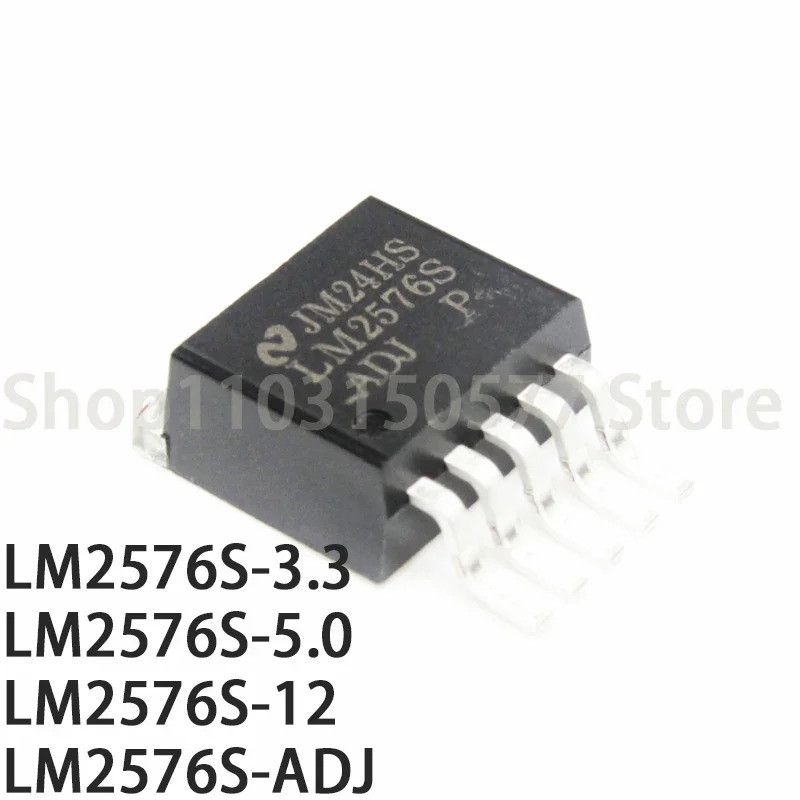 5 Chiếc LM2576S-3.3 LM2576S-5.0 LM2576S-12 LM2576S-ADJ TO-263-5 Hiệu Ứng Trường Transistor