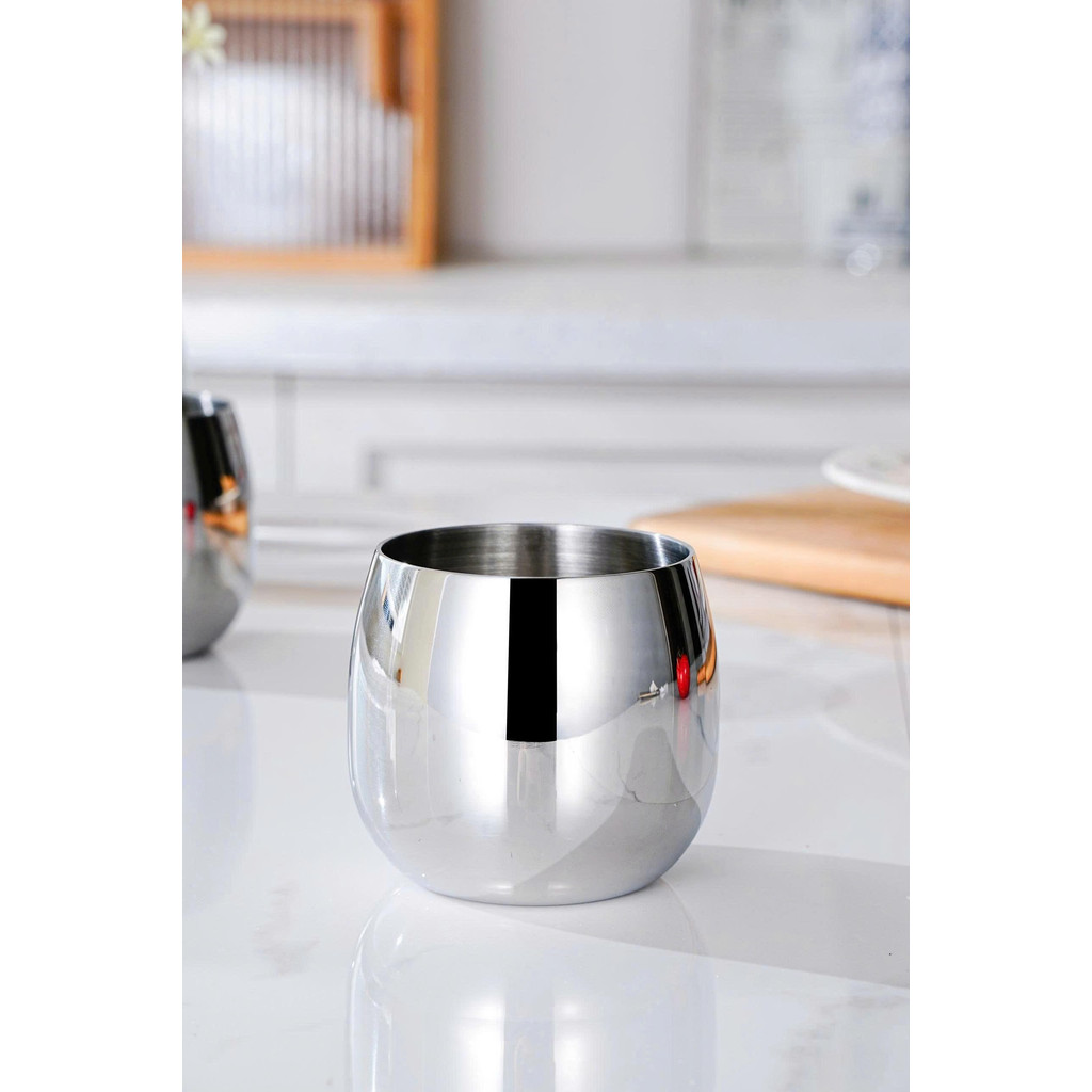 Cốc hình quả trứng 350ml inox 18/10-C255