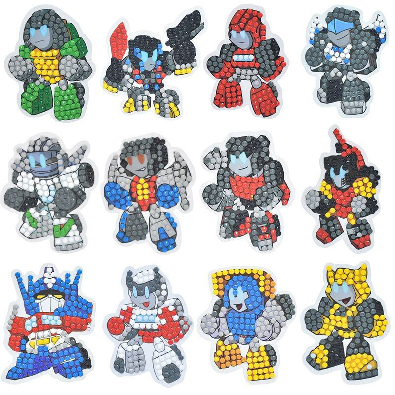 New Product#Children diy Creative Diamond Stickers Male and Female Treasure Sticker Painting Parent-