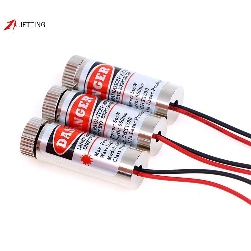 JETTING 650nm 5mW Red Point / Line / Cross Laser Module Laser Tube 3v-5v Laser chấm được sử dụng cho
