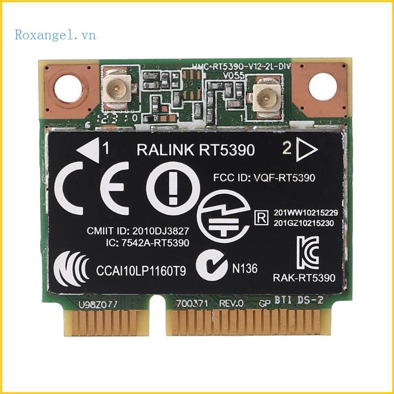Thẻ Wlan PCIe Half Mini ROX RT5390 SPS 670691-001 cho RaLink HP436 CQ45 SP