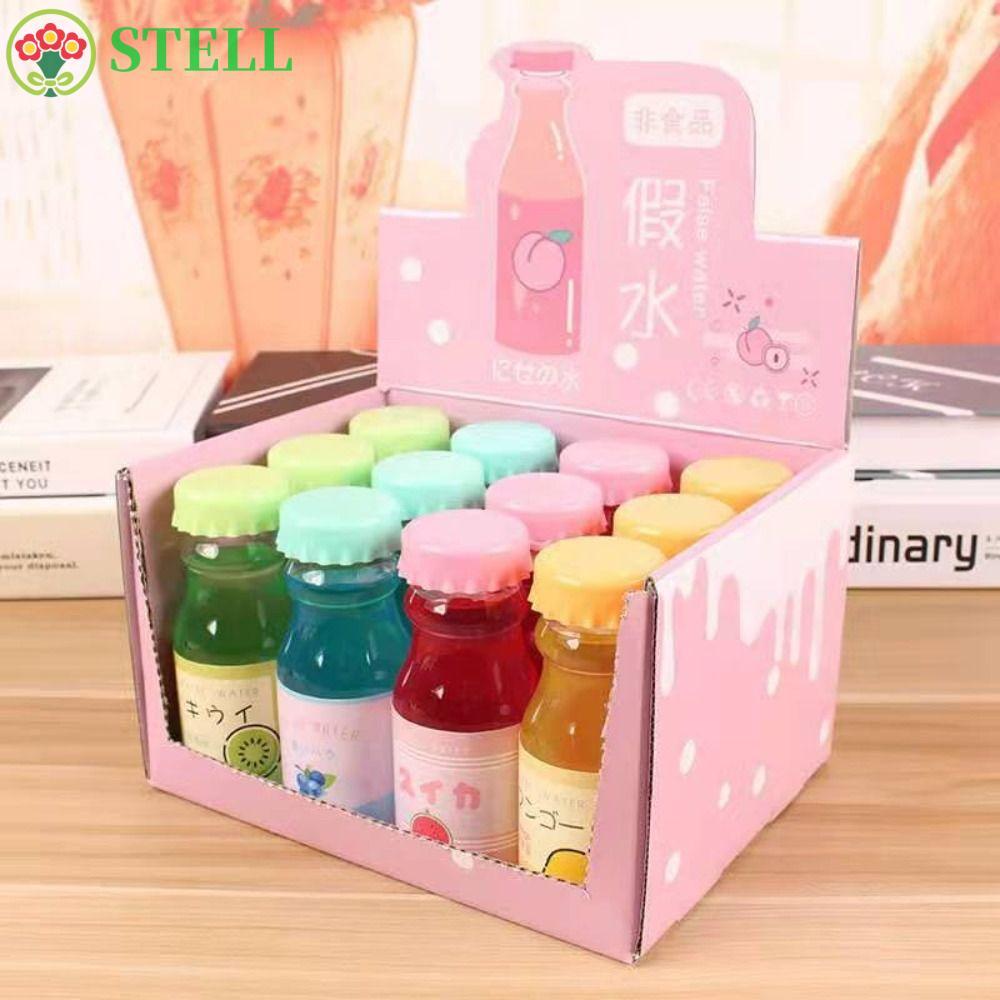 STELL Clear Slime Kit, Soft Co Giãn Slime Thơm Slime, Modeling Clay Clear Slime Soft Pure Fake Water