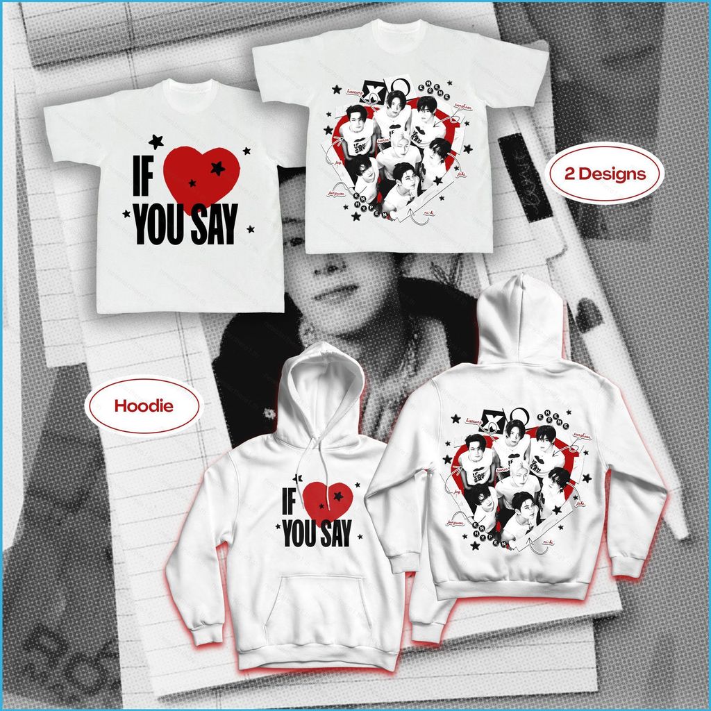 Áo thun ngắn tay ENHYPEN mùa hè, thiết kế chính thức