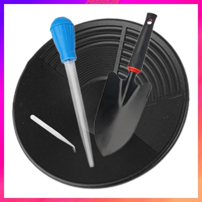 Gold Panning Kit Exposed Bedrock Di động Surging Waters Lý tưởng cho thiết bị thăm dò Hobbyists, Chả