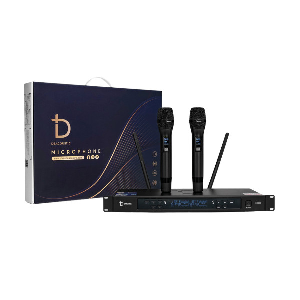 Micro Không Dây dBAcoustic K6000 v2 Chính Hãng - Tặng Kèm Pin Sạc DB C4000L Chính Hãng. - Hoàng Nhật