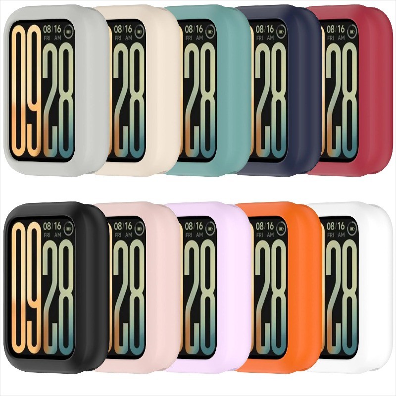 Đồng Hồ Thông Minh Silicon Ốp Lưng Bảo Vệ Cho Xiaomi band9pro band9 Pro Khung Đồng Hồ Dành Cho Xiaom