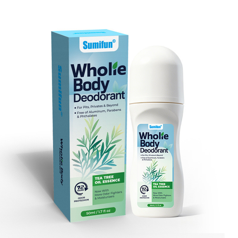 [Hàng có sẵn] Kem dưỡng thể hương tràm trà Sumifun làm mát và giữ khô thoáng