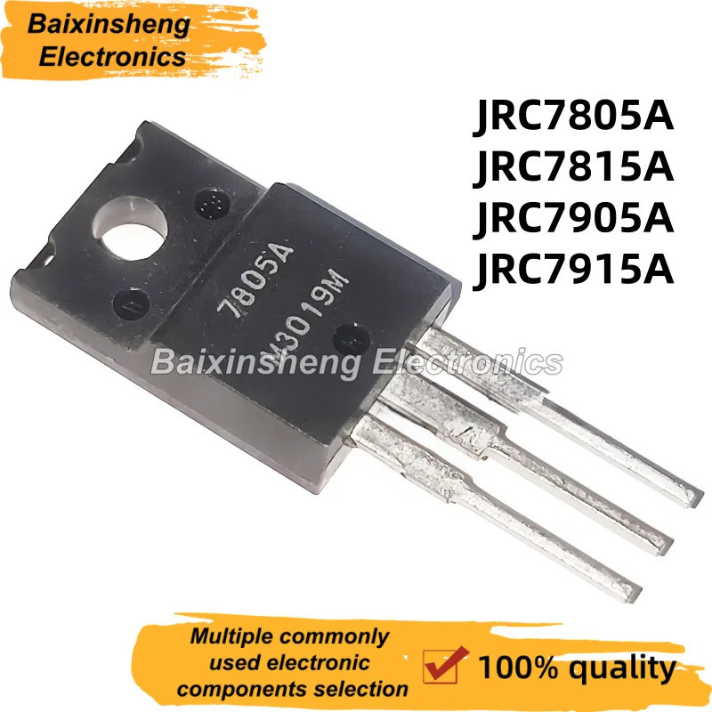 5 CÁI JRC7805A JRC7815A JRC7905A JRC7915A 7805A 7815A 7905A 7915A TO-220F Bộ điều chỉnh tuyến tính T