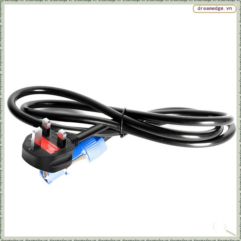 [dreamedge] Powercon Plug 1.5M Cáp nguồn đèn sân khấu màu đen 3 lõi DMX512 Dây chiếu sáng sự kiện LE