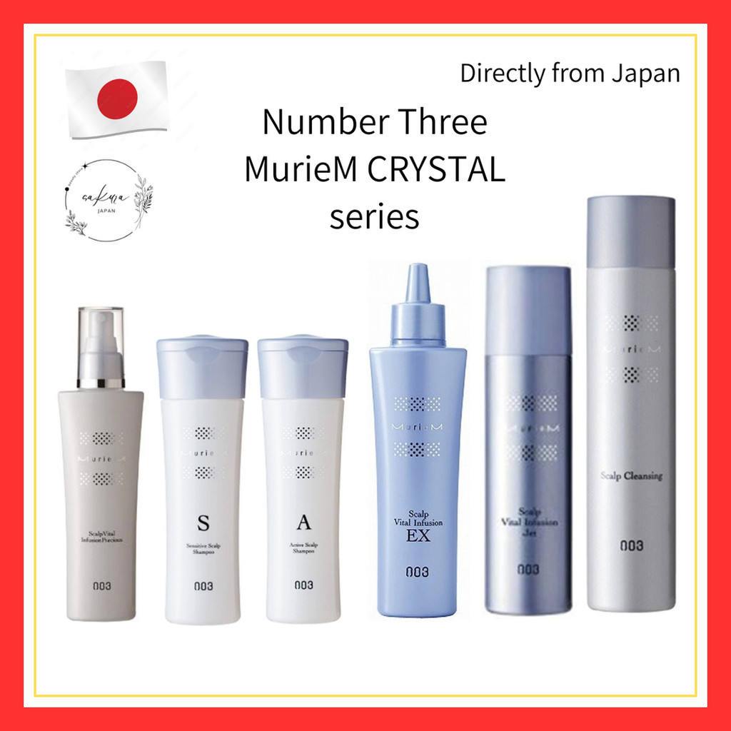 Number Three 003 Muriem Crystal SCALP CLEANSING Shampoo Treatment